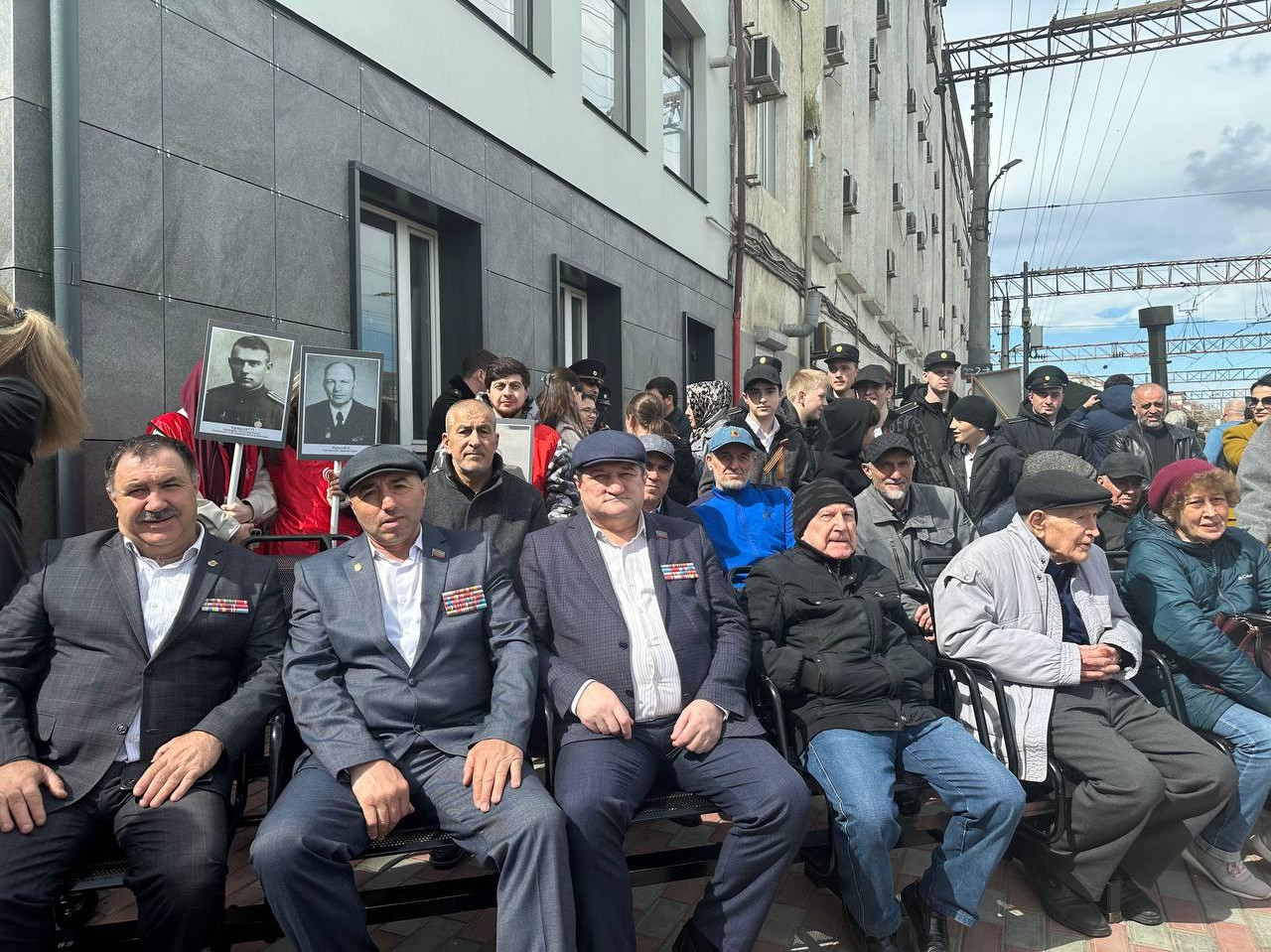 Ветераны афганских событий приняли участие в реализации историческо-просветительского проекта - ретропоезд «Победа», подвижном составе времен Великой Отечественной войны.