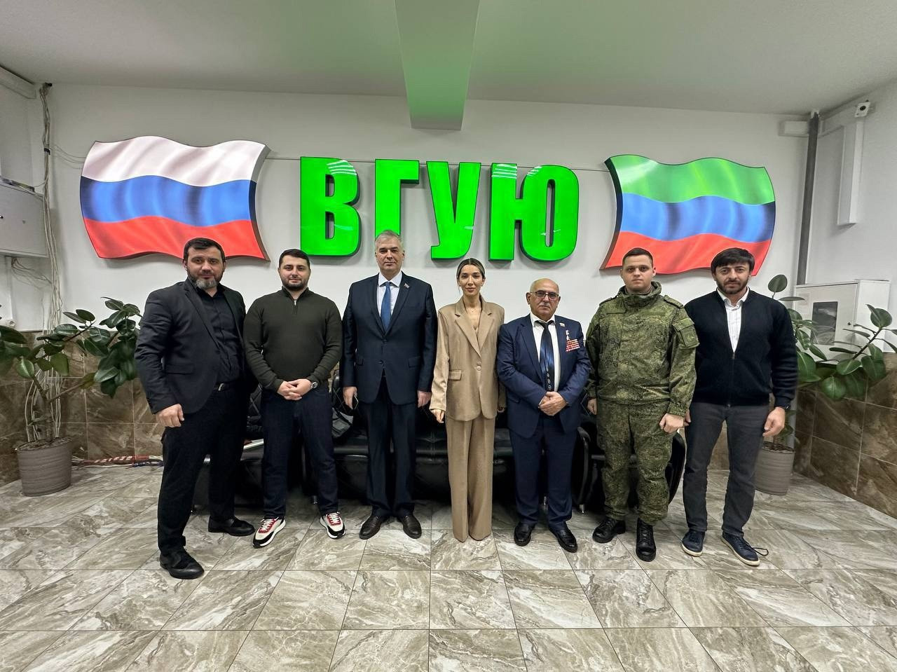 Членами Общественной палаты РД была проведена профориентационная встреча на тему «Активная молодежь — будущее Дагестана».