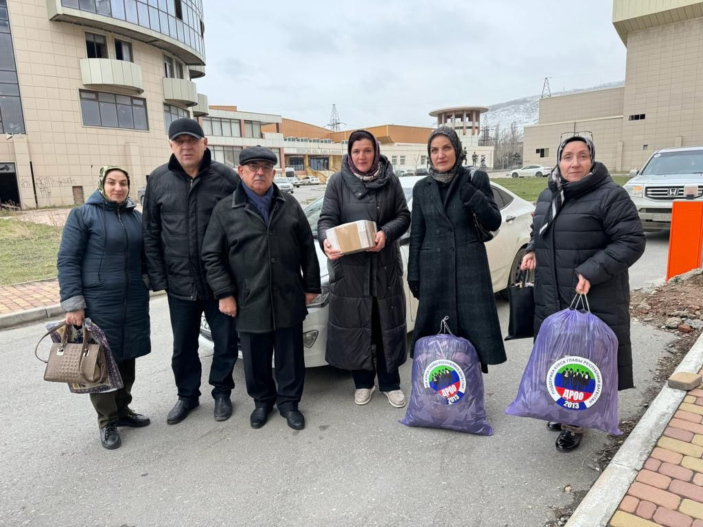 Отправка очередного гуманитарного груза в зону СВО
