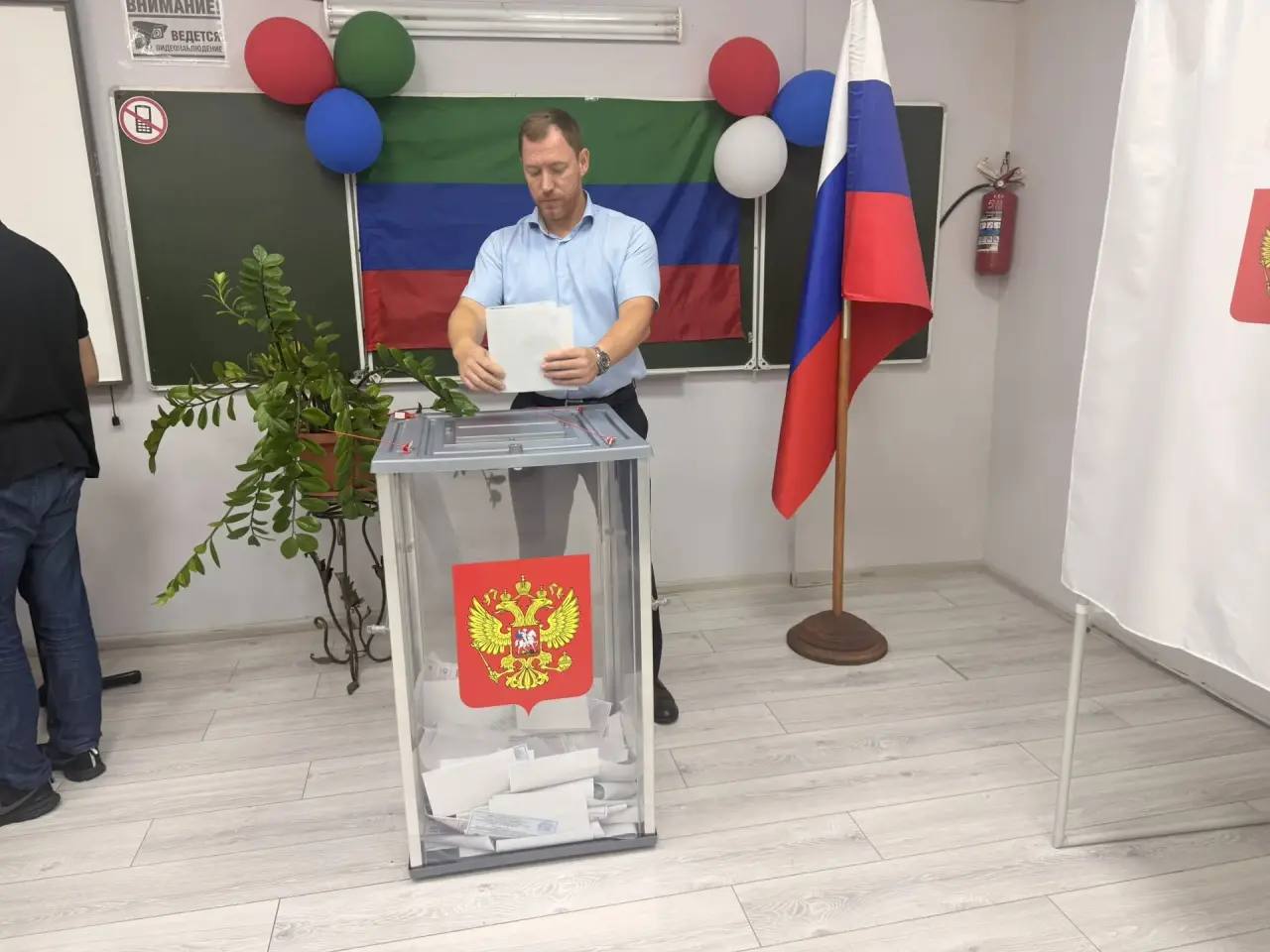 Члены регионального общественного штаба приняли участие в выборах