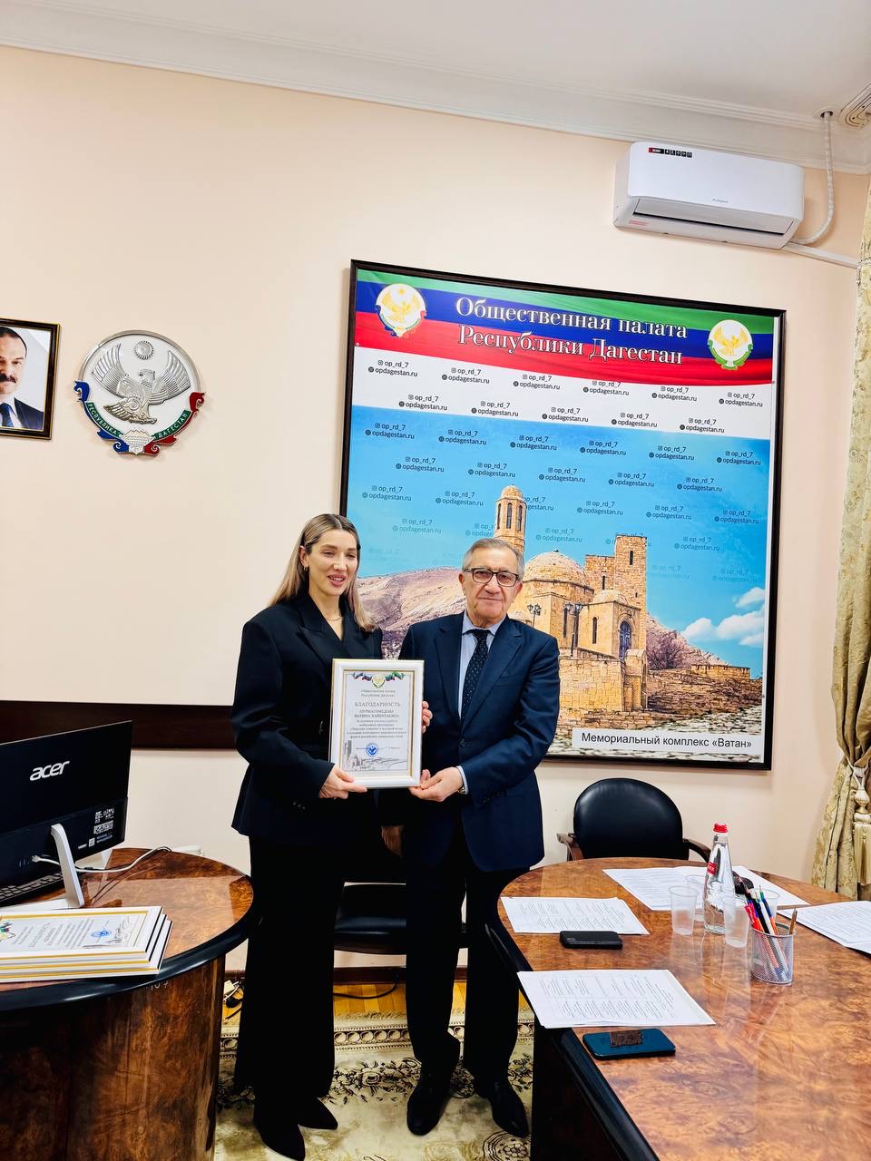 26-е заседание Совета Общественной палаты Республики Дагестан: обсуждение актуальных вопросов, кадровые решения и торжественное награждение общественных лидеров