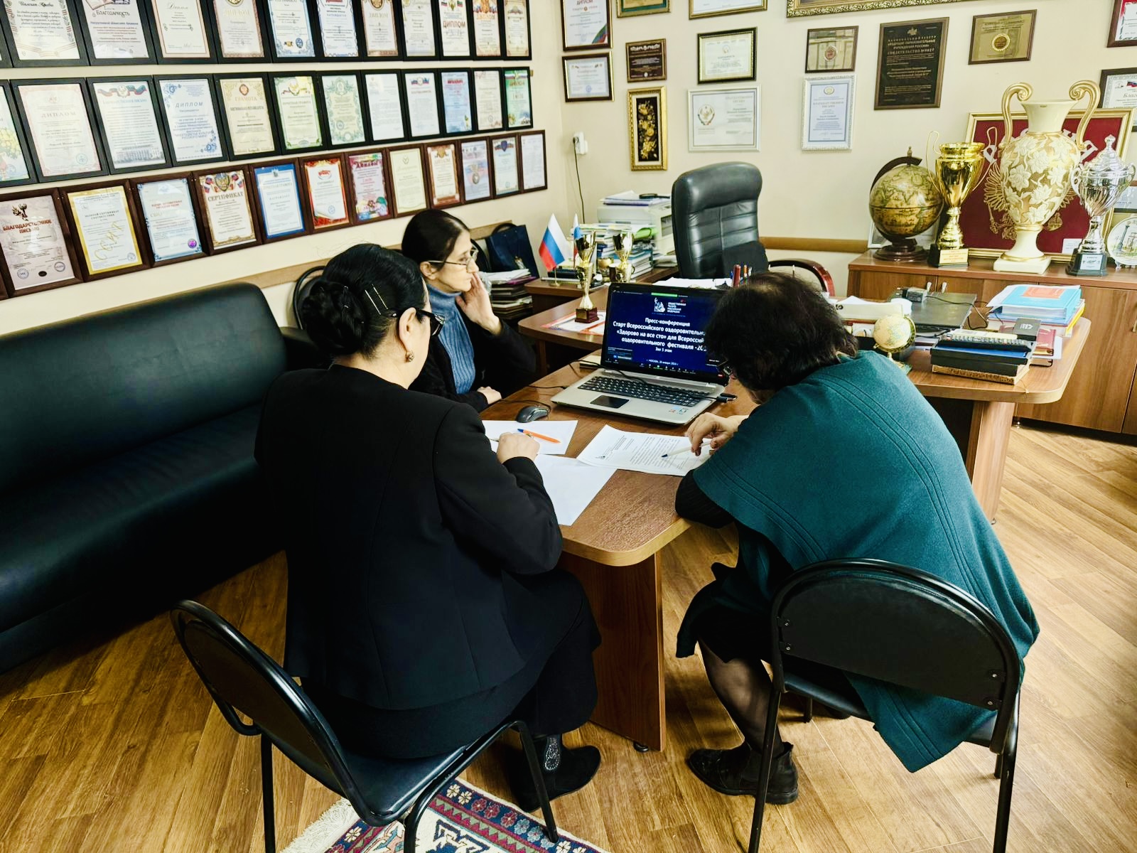 ОП РД приняла участие в пресс-конференции о старте Всероссийского оздоровительного тура «Здорово на все 100»