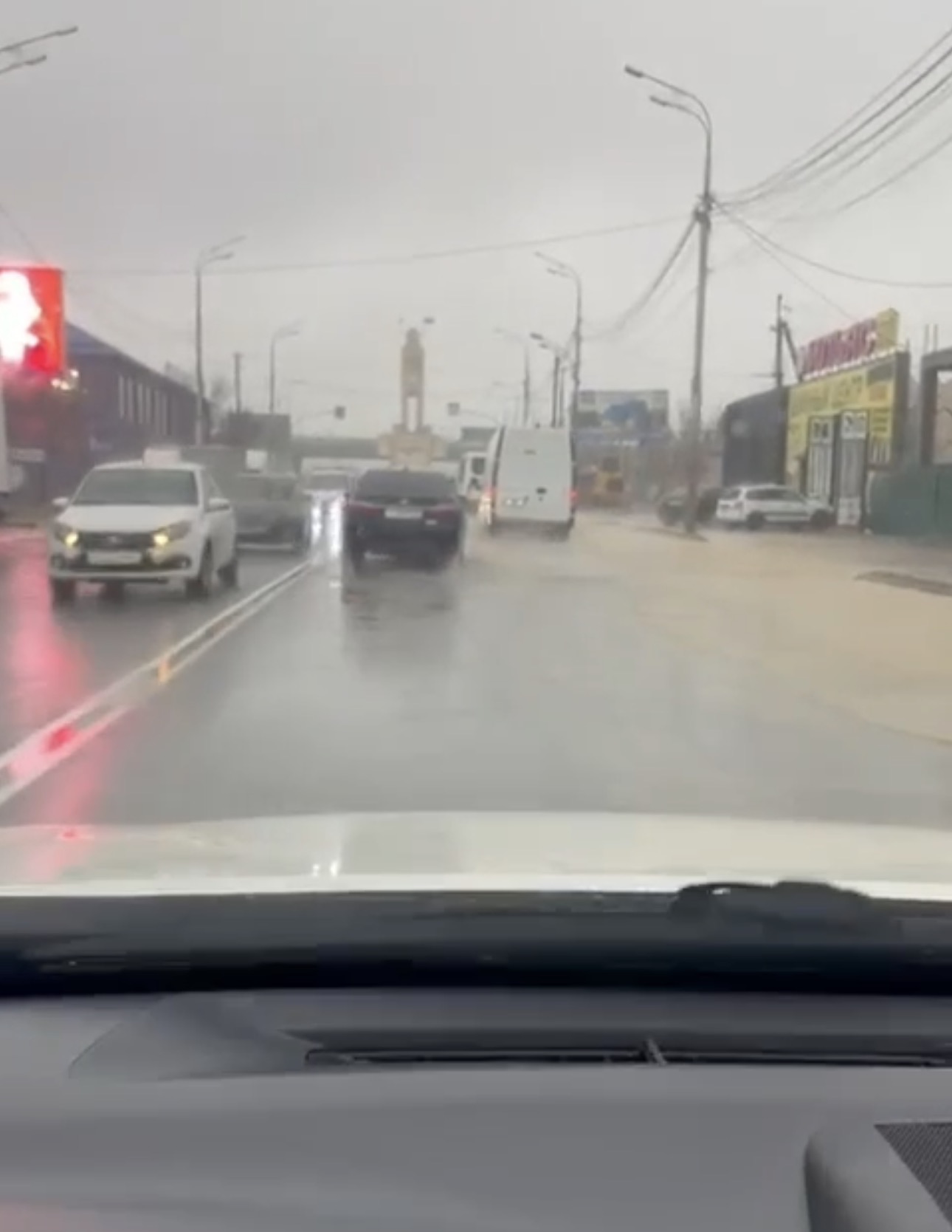 О необходимости системного решения проблемы подтопления проспекта Амет-Хана Султана