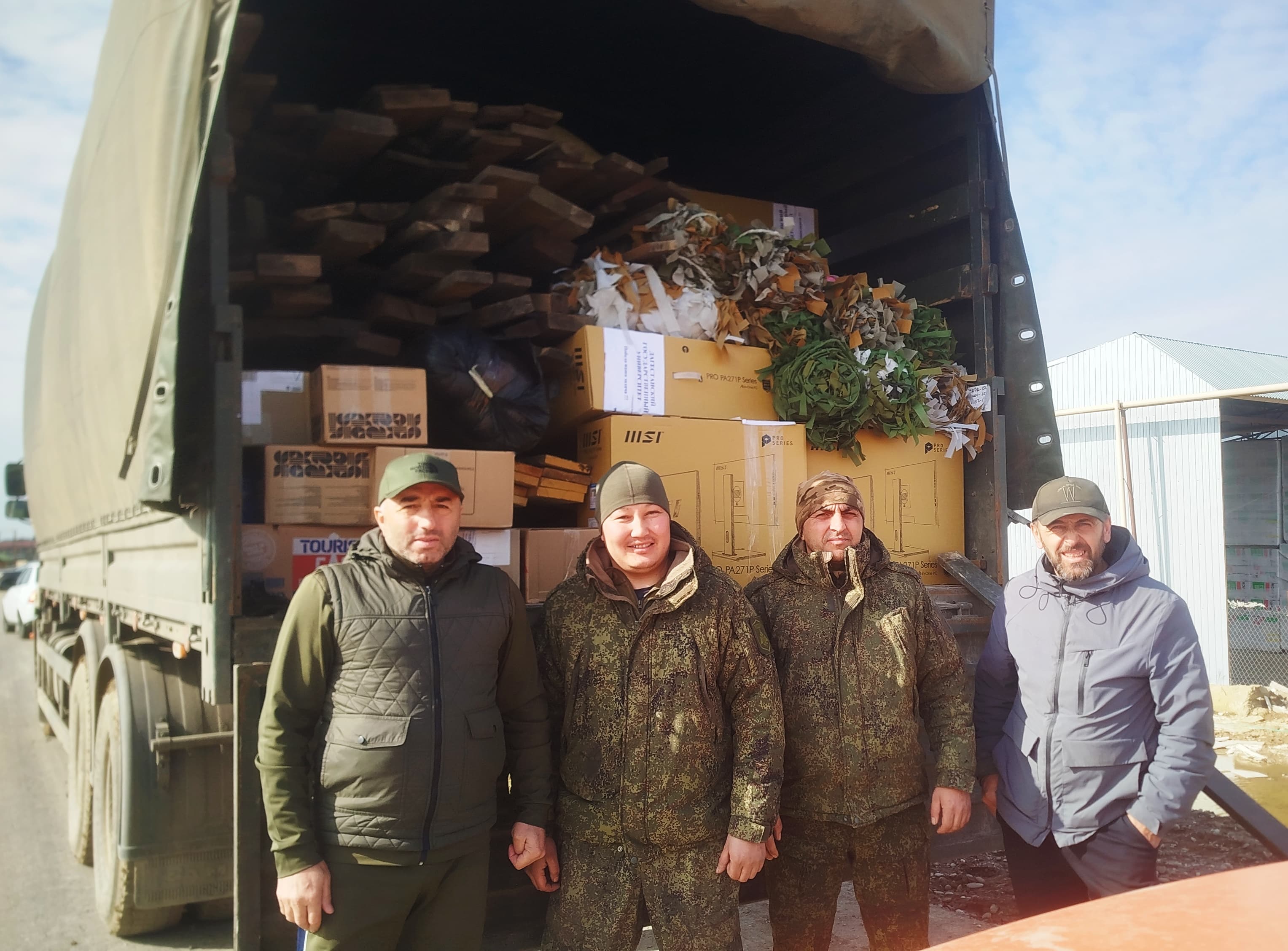 Общественная палата Республики Дагестан сформировала очередной гуманитарный груз для бойцов на Гуляйпольском направлении в Запорожской области