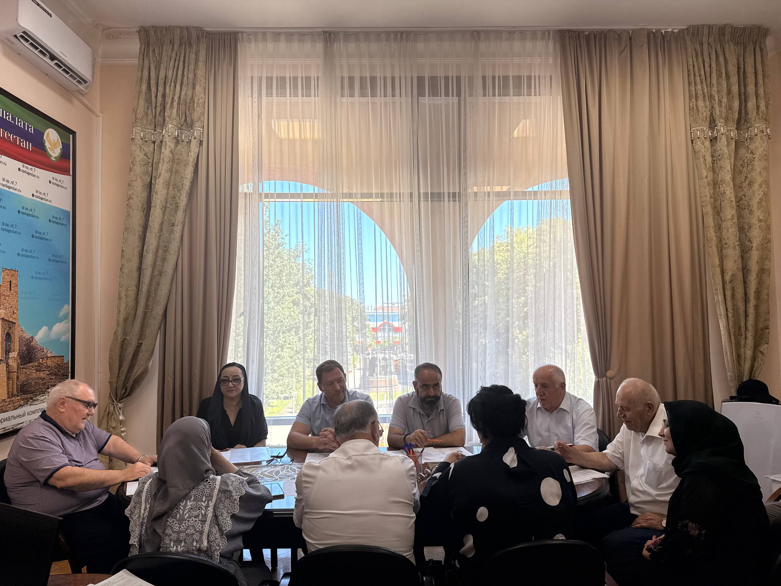 Первое заседание Совета Общественной палаты Республики Дагестан IX созыва