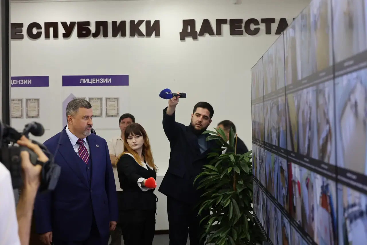 Фёдор Щукин посетил Центр общественного наблюдения в Махачкале.